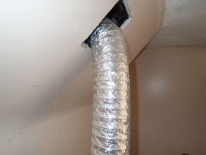 laundry machine vent piping