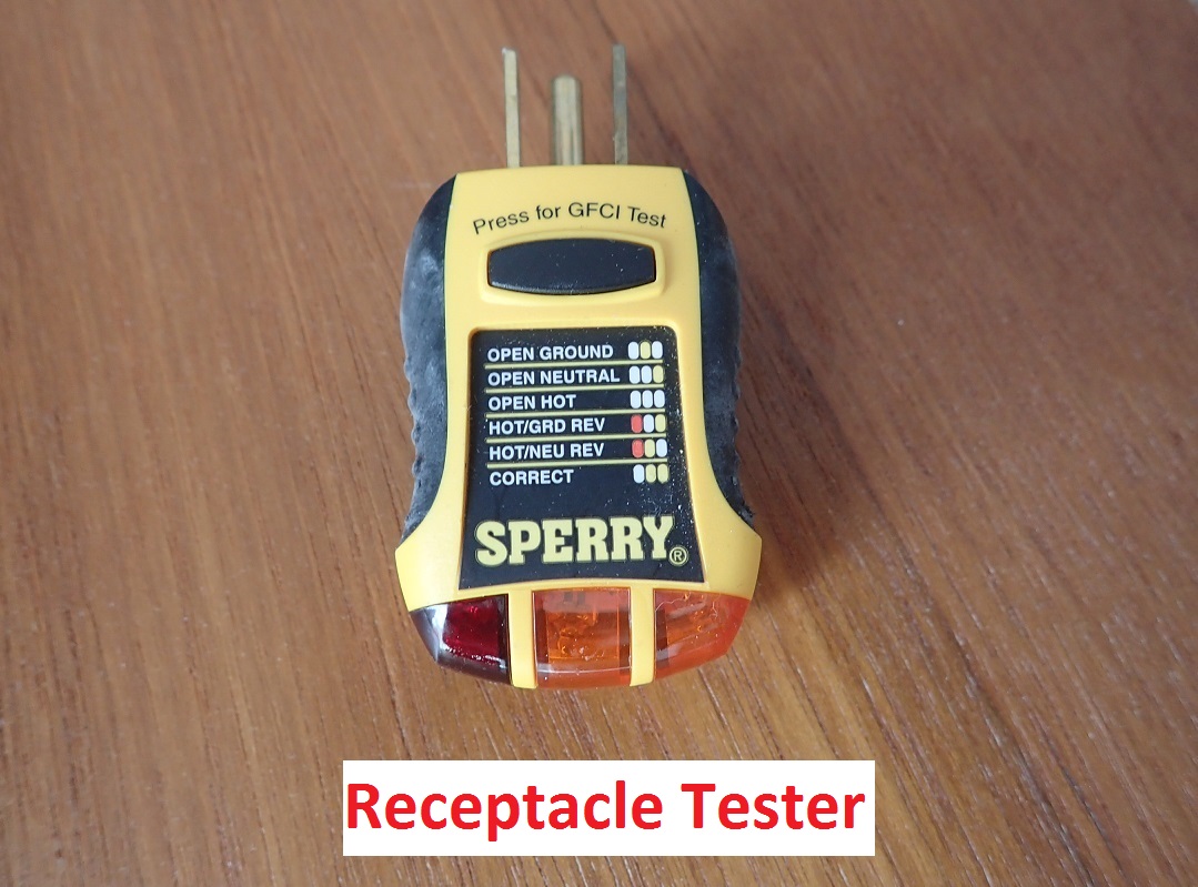 homes inspection recpetacle tester